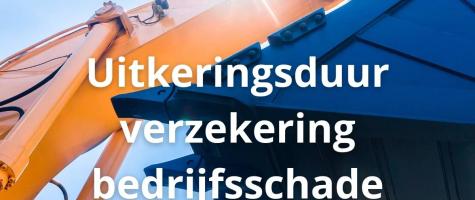 Uitkeringstermijn bedrijfsschadeverzekering