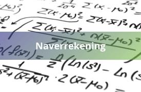 Naverrekening zakelijke verzekeringen
