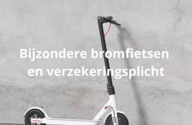 Bijzondere bromfietsen en verzekeringsplicht